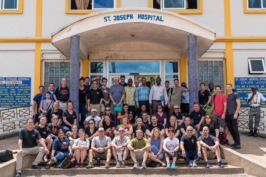 Operation Walk New York team in Ghana, preparing to heal