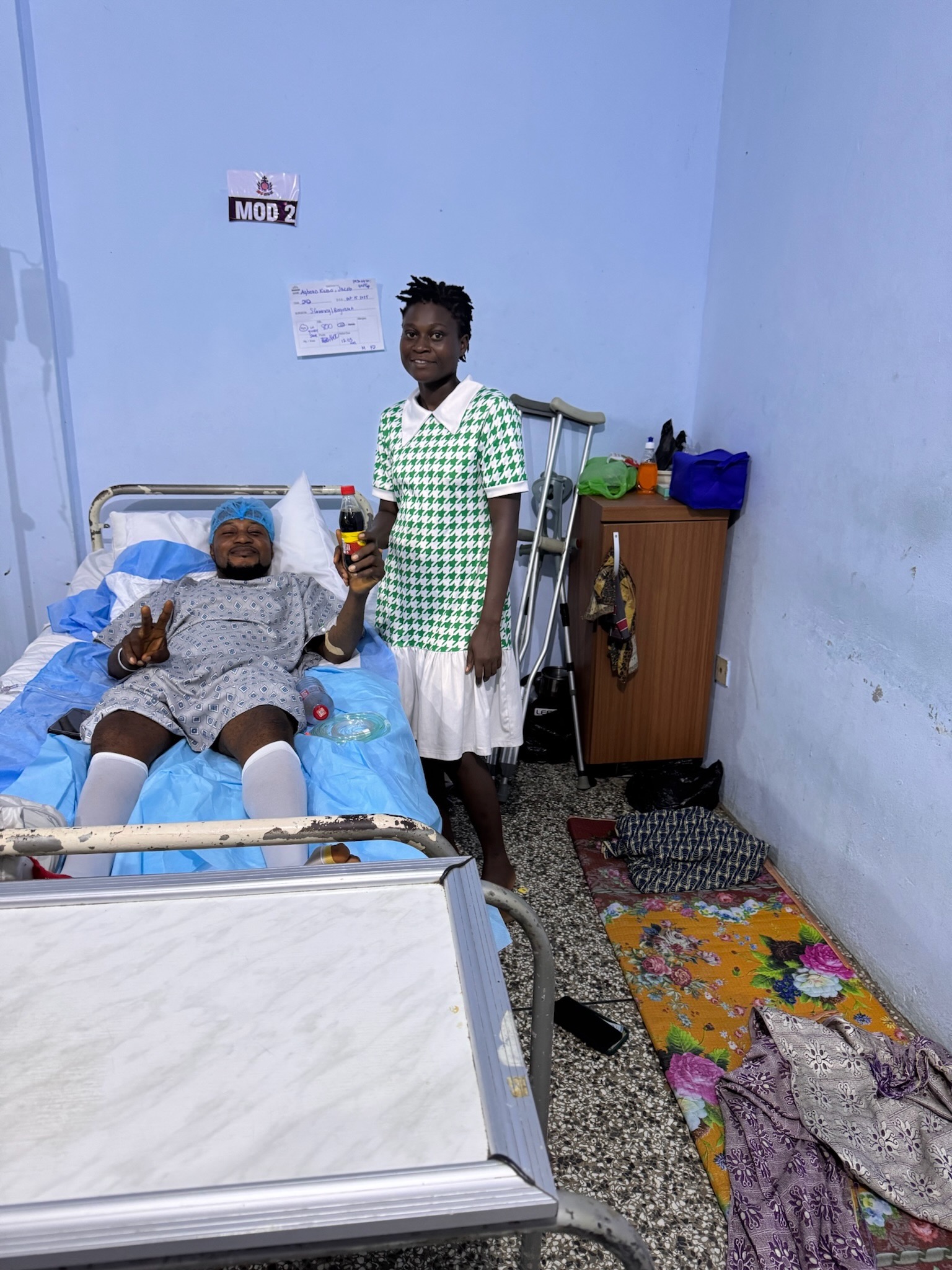 Jacob and his wife- note her sleeping conditions